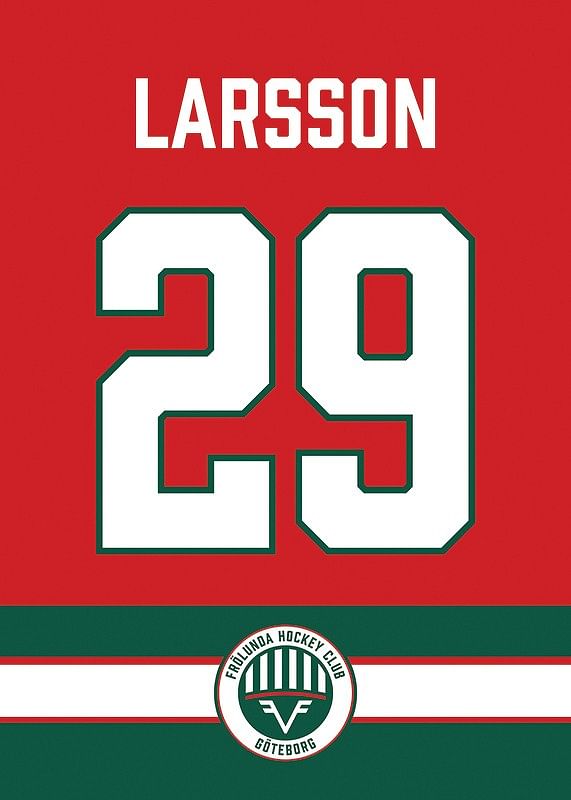 Frölunda HC Legendar #29 Larsson-12