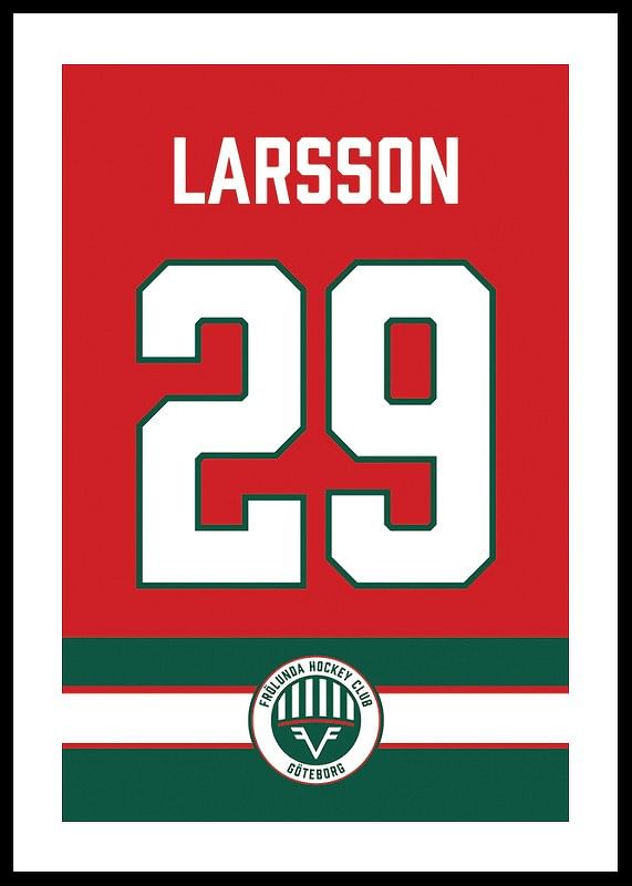 Frölunda HC Legendar #29 Larsson-12