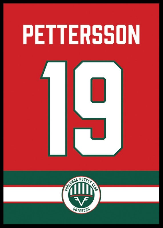 Frölunda HC Legendar #19 Pettersson-12