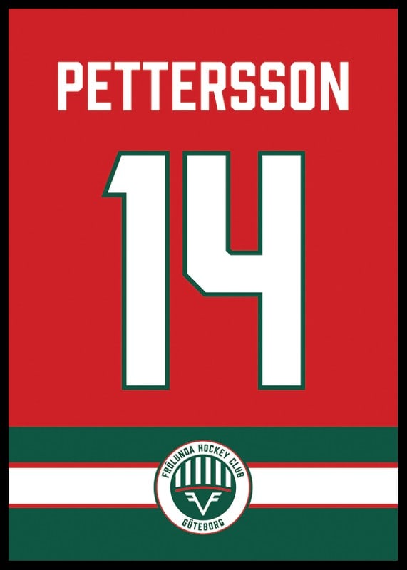 Frölunda HC Legendar #14 Pettersson-12