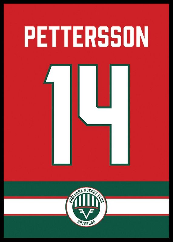 Frölunda HC Legendar #14 Pettersson-12