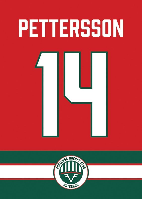 Frölunda HC Legendar #14 Pettersson-12