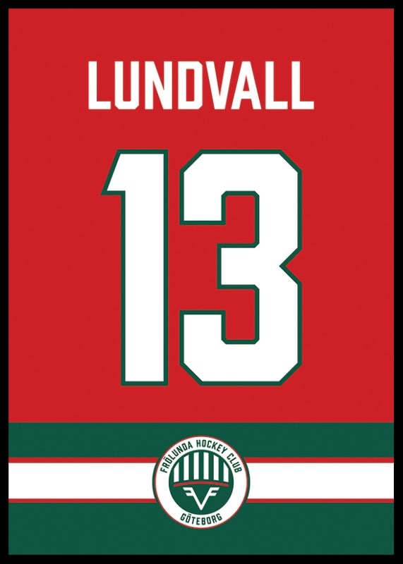 Frölunda HC Legendar #13 Lundvall-12