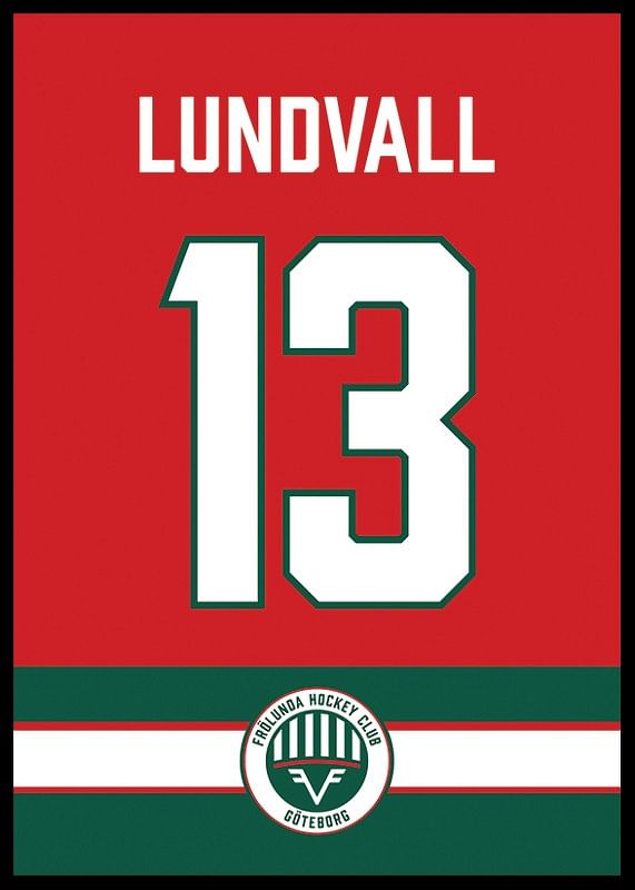 Frölunda HC Legendar #13 Lundvall-12