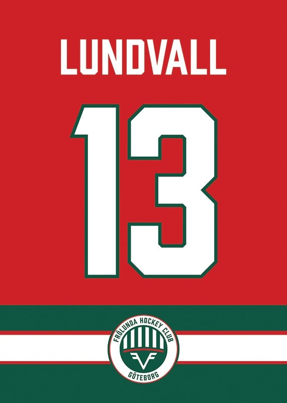 Frölunda HC Legendar #13 Lundvall-12