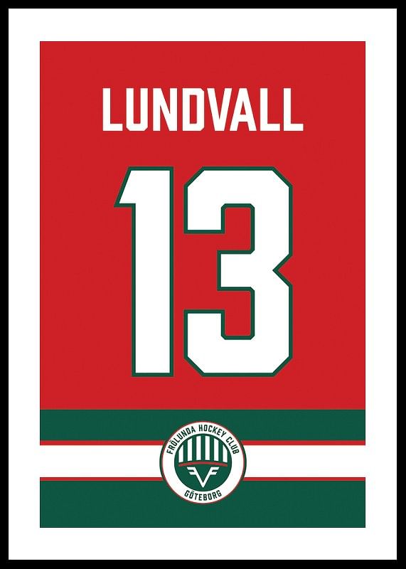 Frölunda HC Legendar #13 Lundvall-12