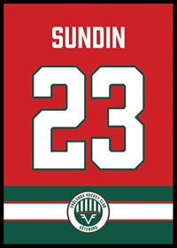 Frölunda HC Legendar #23 Sundin-2