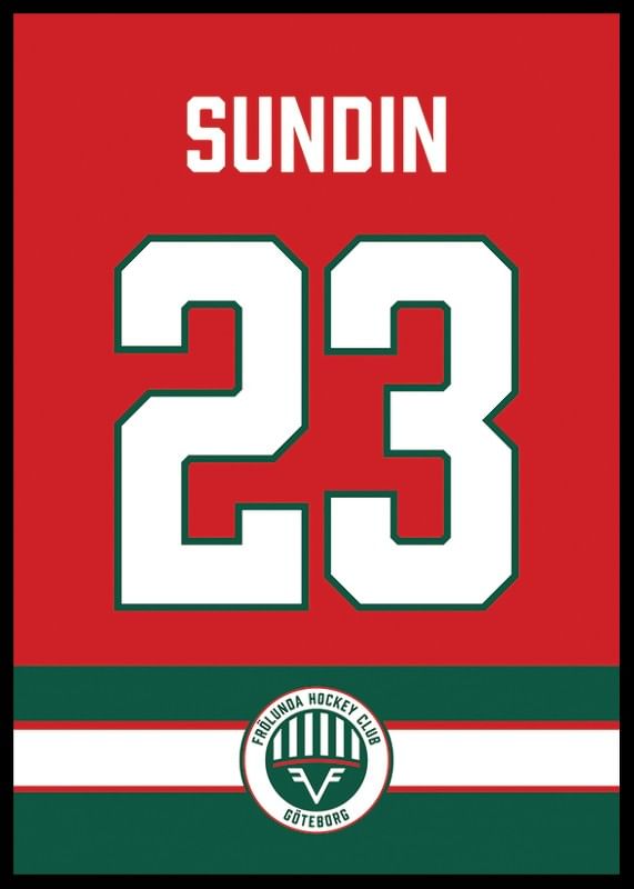 Frölunda HC Legendar #23 Sundin-12