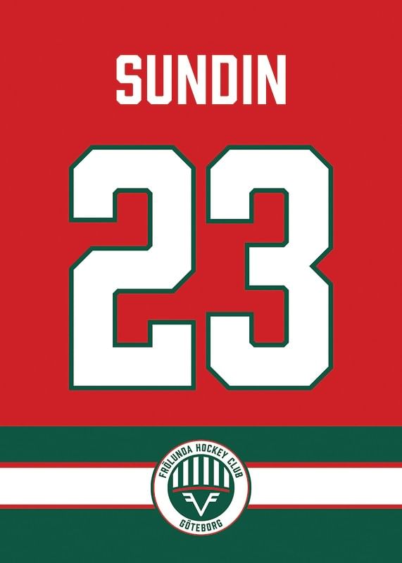 Frölunda HC Legendar #23 Sundin-12