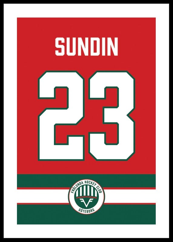 Frölunda HC Legendar #23 Sundin-12