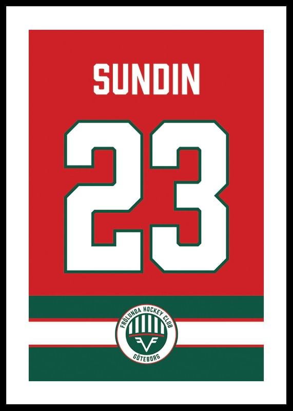 Frölunda HC Legendar #23 Sundin-12