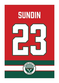 Frölunda HC Legendar #23 Sundin-1