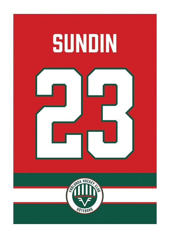 Poster Frölunda HC Legendar #23 Sundin