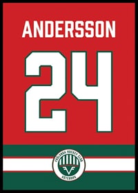 Frölunda HC Legendar #24 Andersson-2