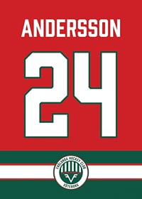 Frölunda HC Legendar #24 Andersson-3