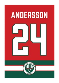 Frölunda HC Legendar #24 Andersson-1