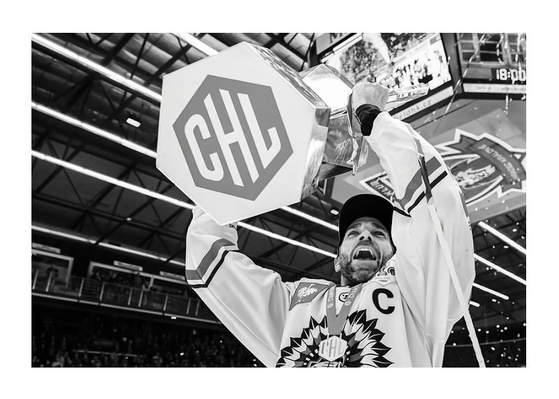 Frölunda HC Joel Lundqvist CHL 2020 B&W-12