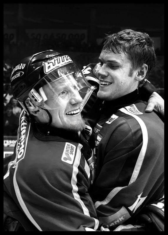 Frölunda HC Niklas Andersson Och Magnus Kahnberg 2005-12