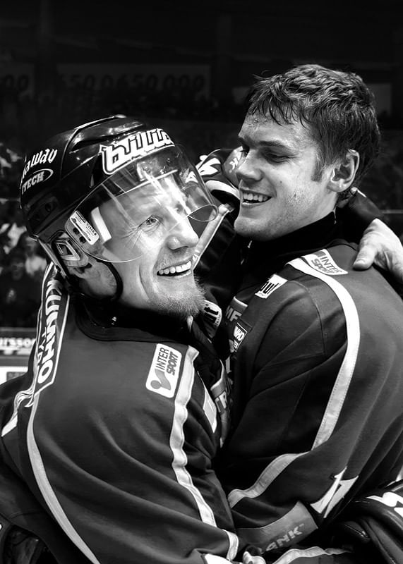 Frölunda HC Niklas Andersson Och Magnus Kahnberg 2005-12