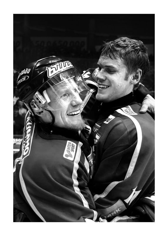 Frölunda HC Niklas Andersson Och Magnus Kahnberg 2005-12