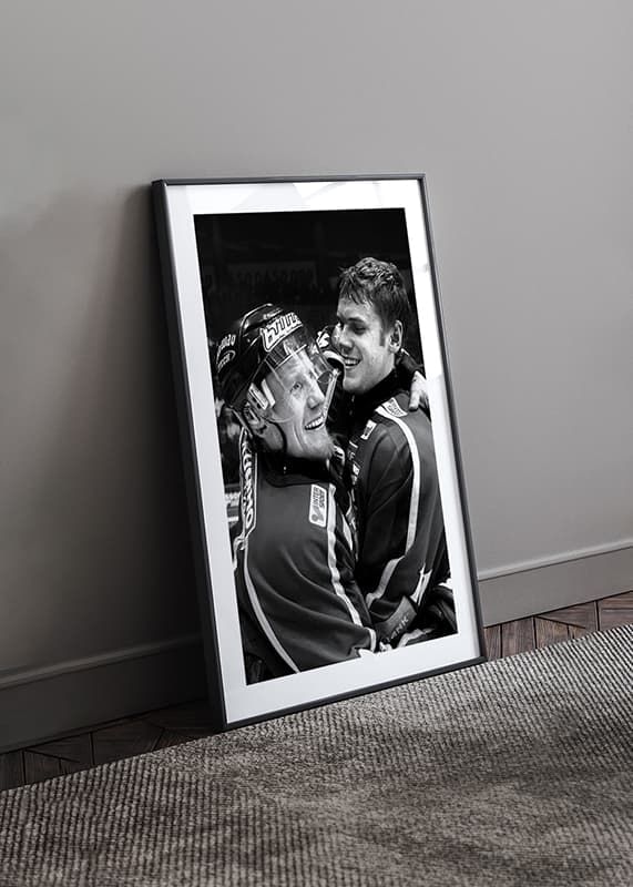 Poster Frölunda HC Niklas Andersson Och Magnus Kahnberg 2005 crossfade