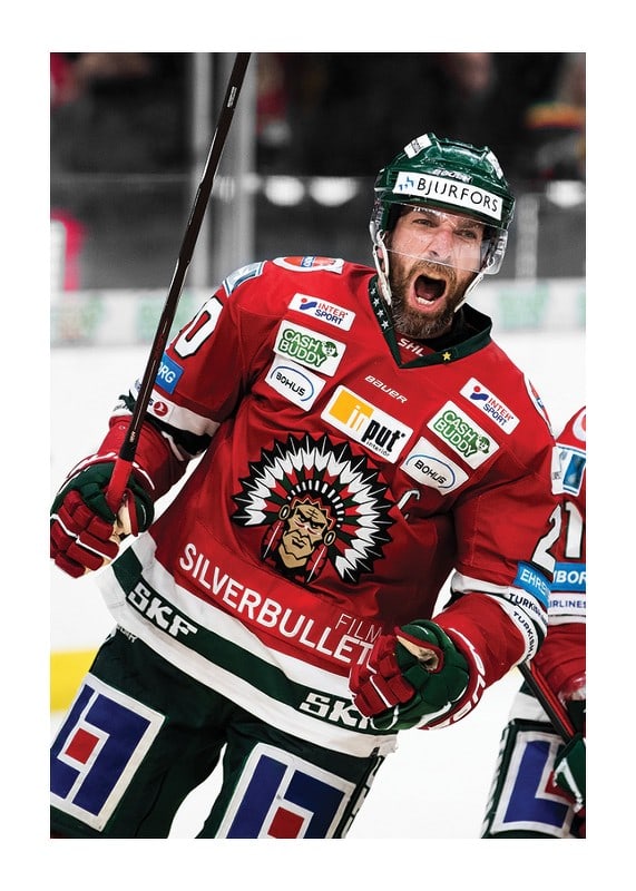 Poster Frölunda HC Joel Lundqvist 2019 No2