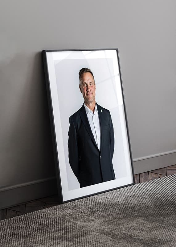 Poster Frölunda HC Roger Rönnberg Head Coach crossfade