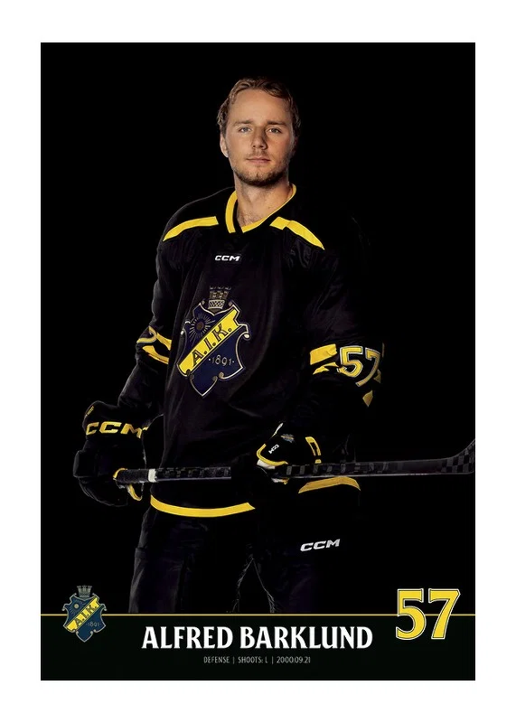 Alfred Barklund #57 AIK Hockey 2023/2024-12