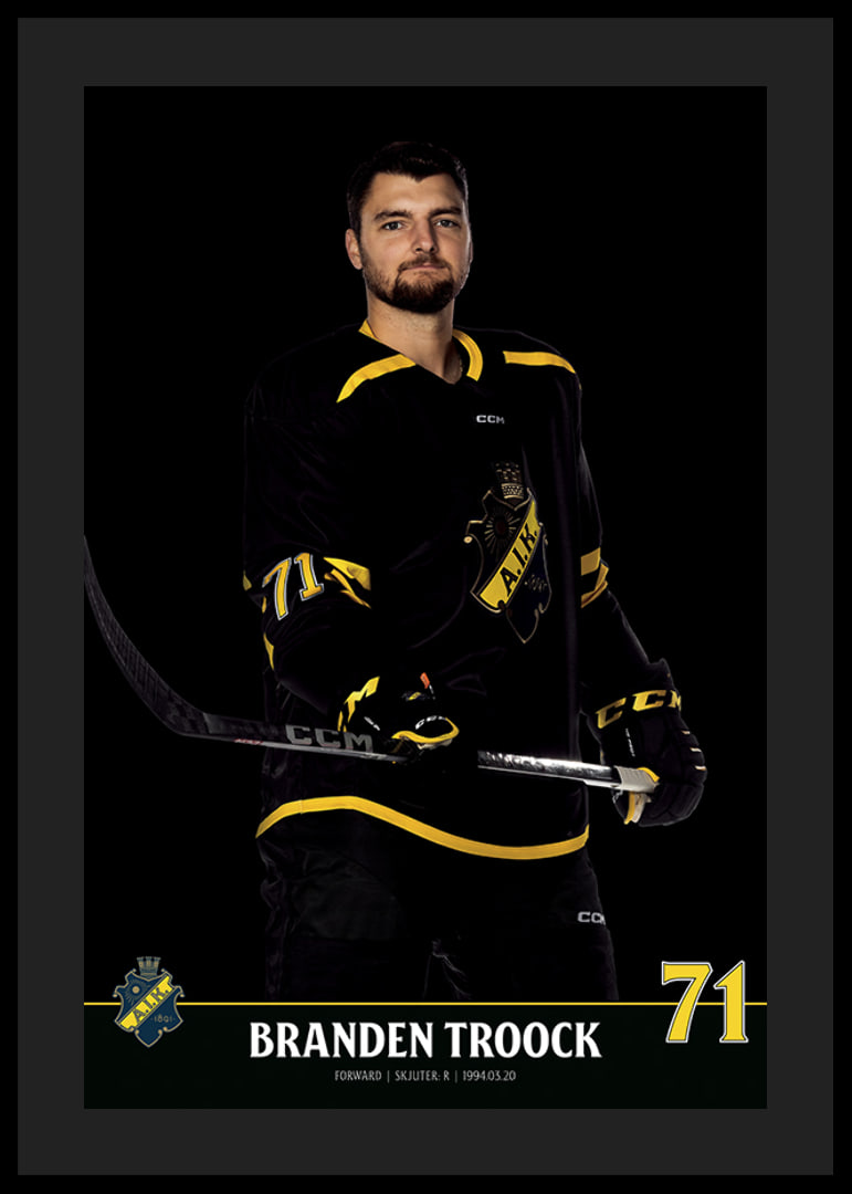 Branden Troock #71 AIK Hockey 2023/2024-12