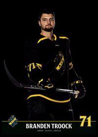 Branden Troock #71 AIK Hockey 2023/2024-5