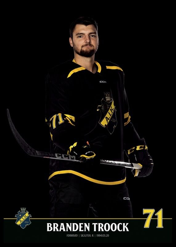 Branden Troock #71 AIK Hockey 2023/2024-12