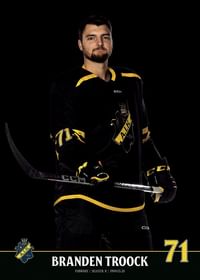 Branden Troock #71 AIK Hockey 2023/2024-3