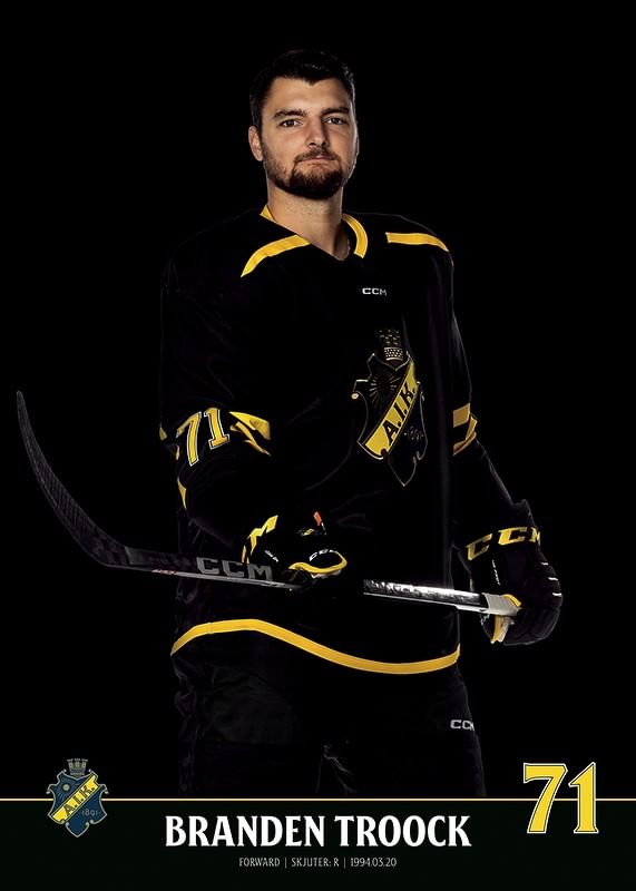 Branden Troock #71 AIK Hockey 2023/2024-12