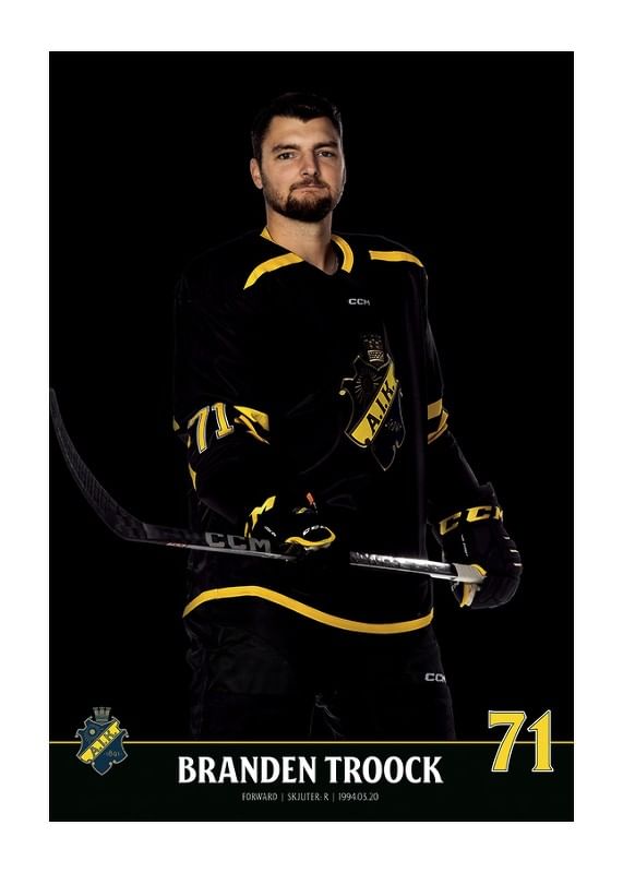 Branden Troock #71 AIK Hockey 2023/2024-12