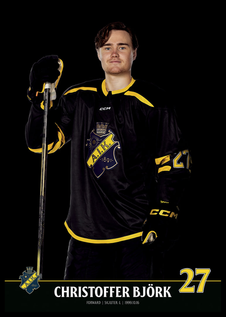 Christoffer Björk #27 AIK Hockey 2023/2024-12