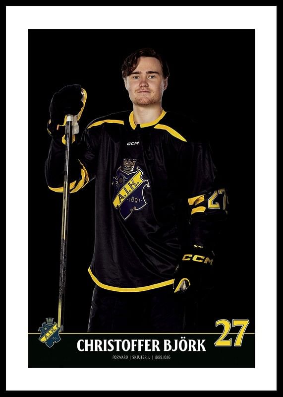 Christoffer Björk #27 AIK Hockey 2023/2024-12