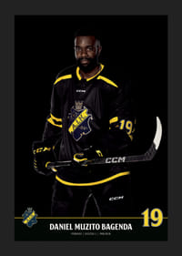 Daniel Muzito Bagenda #19 AIK Hockey 2023/2024-1
