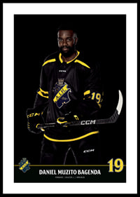 Daniel Muzito Bagenda #19 AIK Hockey 2023/2024-2