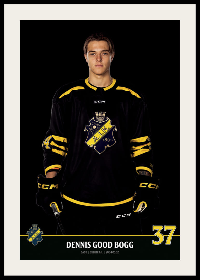 Dennis Good Bogg #37 AIK Hockey 2023/2024-12