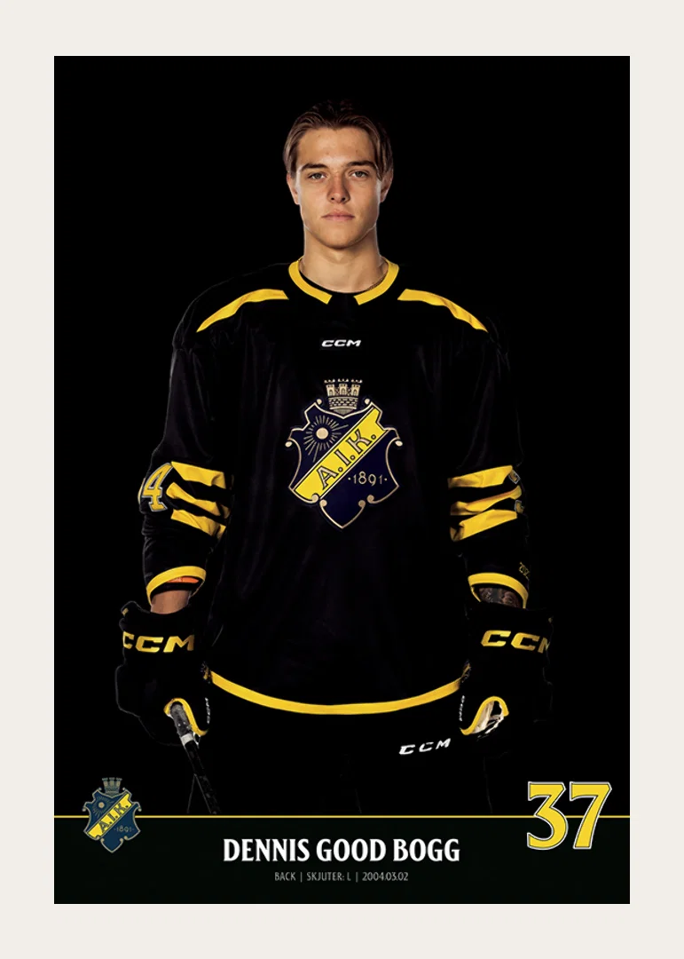 Dennis Good Bogg #37 AIK Hockey 2023/2024-12