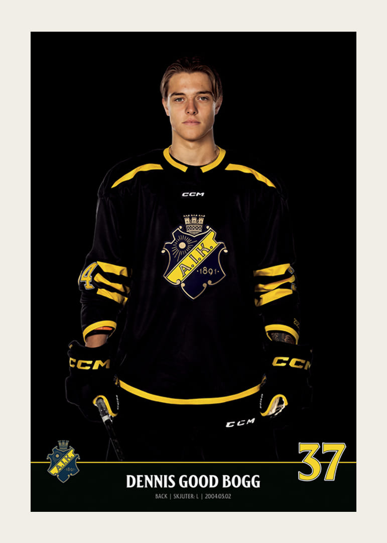 Dennis Good Bogg #37 AIK Hockey 2023/2024-12