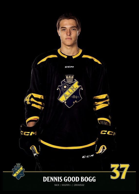 Dennis Good Bogg #37 AIK Hockey 2023/2024-12