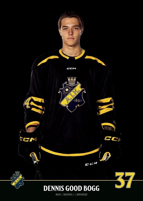 Dennis Good Bogg #37 AIK Hockey 2023/2024-12