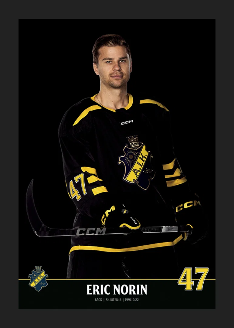 Eric Norin #47 AIK Hockey 2023/2024-12