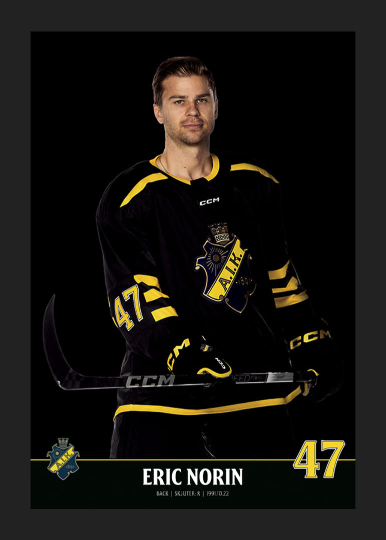 Eric Norin #47 AIK Hockey 2023/2024-12