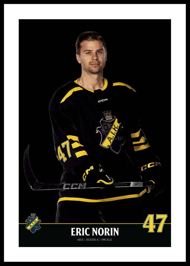 Eric Norin #47 AIK Hockey 2023/2024-12