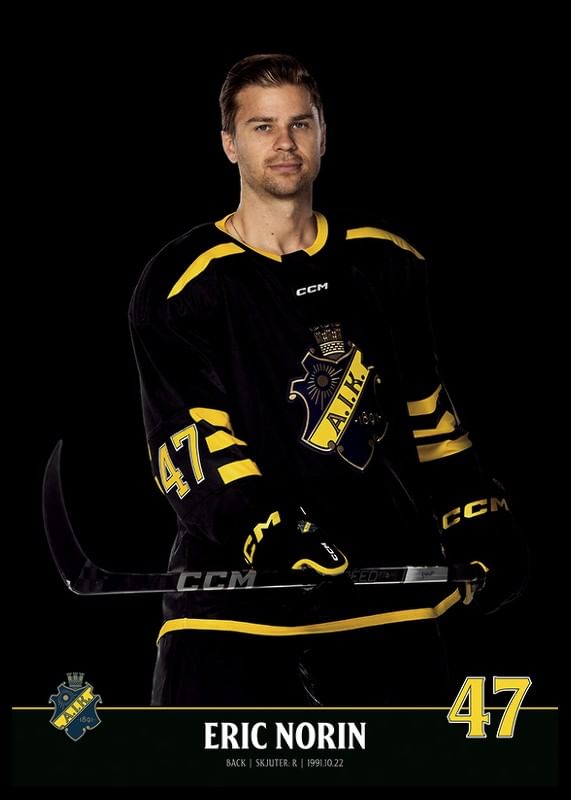 Eric Norin #47 AIK Hockey 2023/2024-12