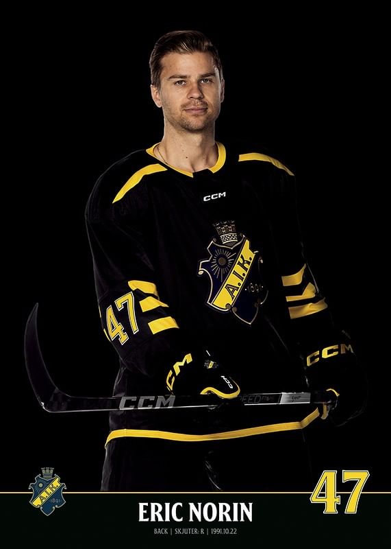 Eric Norin #47 AIK Hockey 2023/2024-12