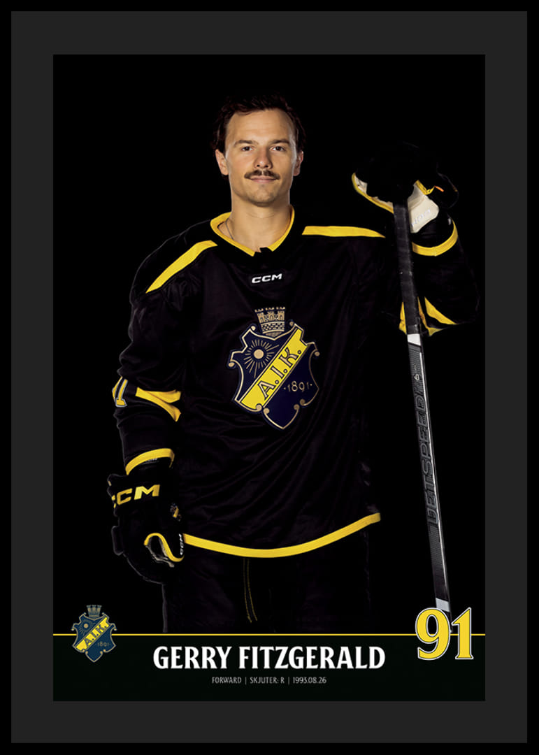 Gerry Fitzgerald #91 AIK Hockey 2023/2024-12