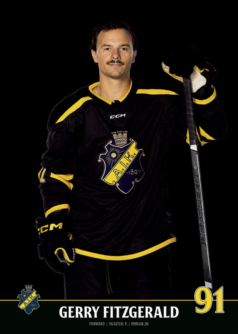 Gerry Fitzgerald #91 AIK Hockey 2023/2024-12